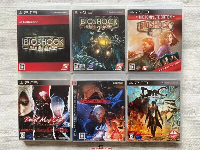 SONY Playstation 3 PS3  Bioshock & Devil May Cry series set from Japan