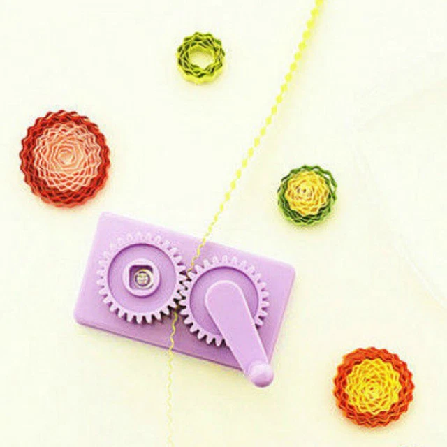 PAPER QUILLING MACHINE Wave Crimping Papercraft Quilled Rolling Tool