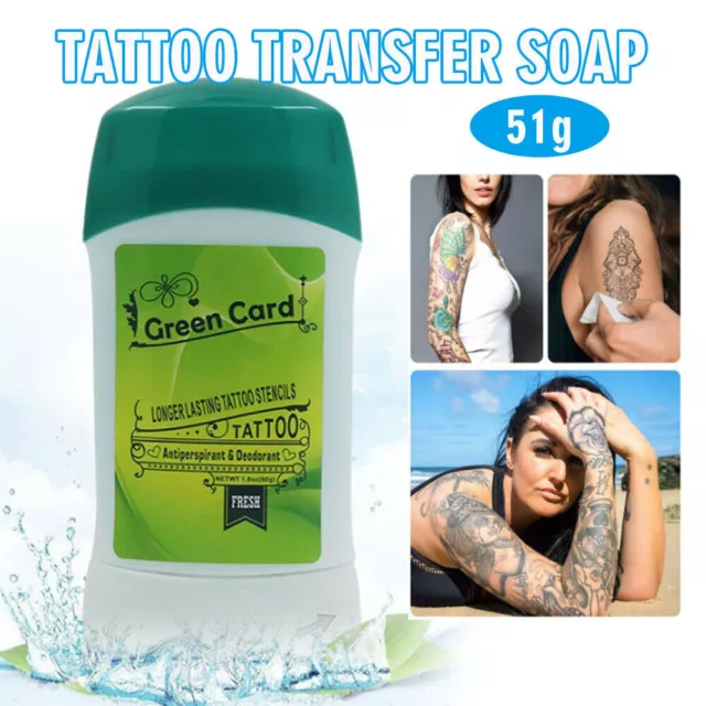 51g Professional Tattoo Transfer Solution Gel Soap Stencil Primer Stuff Cream UK