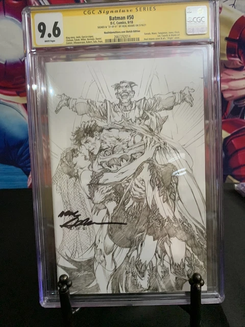 Batman #50 Neal Adams Sketch Edition Variant CGC SS 9.6