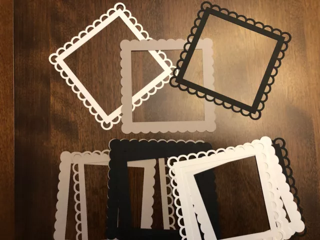 A Set of 12 Photo Frames for 3 5/8" X 3 5/8 - Scrapbook Pages,Cards,Paper Crafts