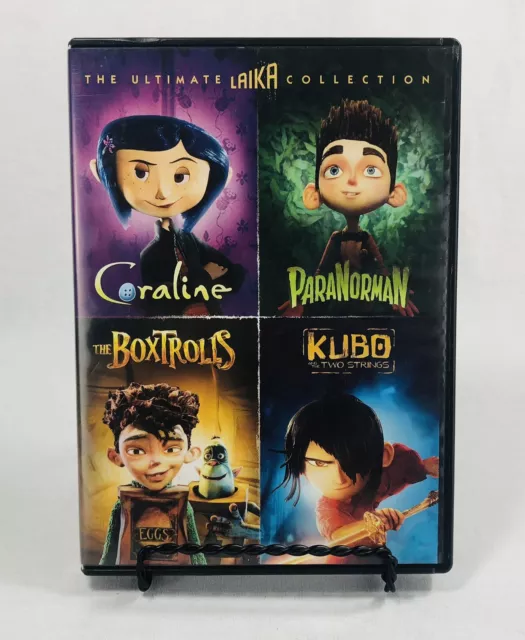 CORALINE PARANORMAN THE Boxtrolls Kubo Two Strings Laika Collection DVD