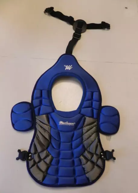 MacGregor B81 Girls Catcher Chest Protector, Royal