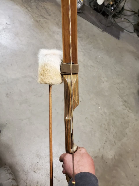 Recurve longbow traditional coyote  takedown custom  Bow Quiver