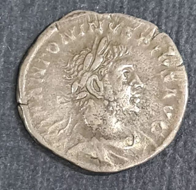 Roman Coin, Elagabalus, AD 218-222, Silver Denarius, Sear No 7524, RIC 112