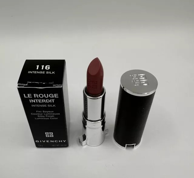 GIVENCHY Le Rouge Interdit Intense Silk Lipstick Mini 1.5g in Nude Boisé 116