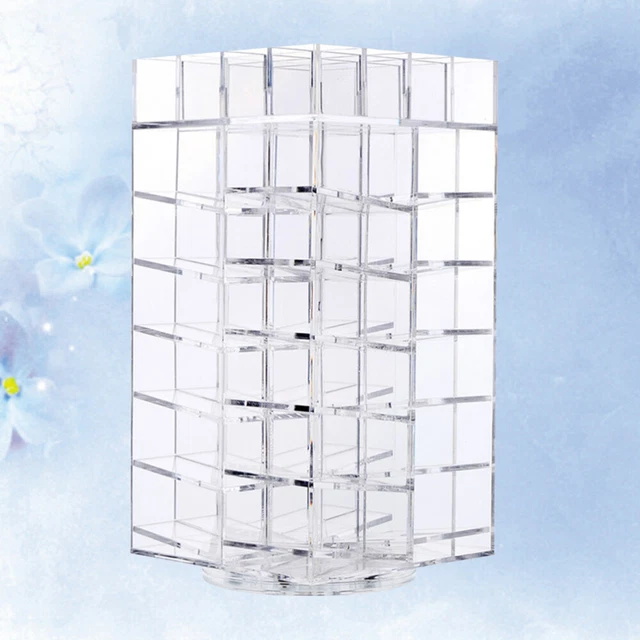 Organizador de labios de 2,5 mm brillo soporte maquillaje brillo brillo brillantes caja de almacenamiento