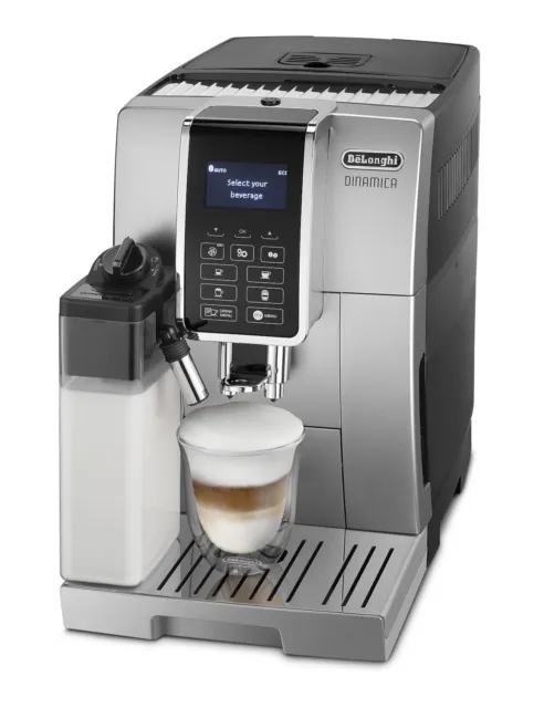 DE'LONGHI Kaffeevollautomat DINAMICA ECAM 352.57.SB LatteCrema System silber