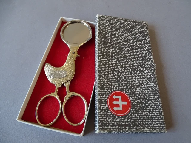 ausgefallener Eier-Köpfer von DREIZACK Solingen im Originaletui