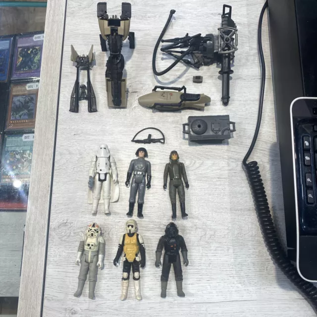 Lot Figurines Jouets Star Wars Année 80