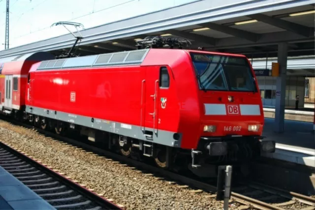 Foto Deutsche Bahn - Db Adtranz Klasse 1460 Nr. 146 002 In Bochum Hbf 6/11 Ein