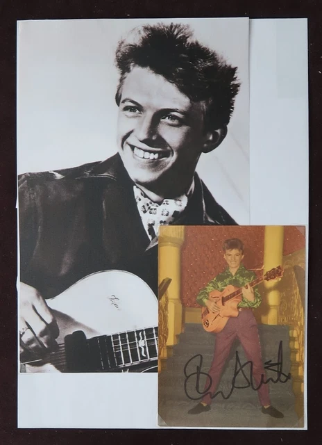 Tommy Steele - singer - autographed photo