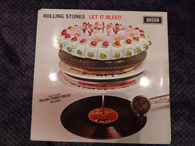 The Rolling Stones-Let It Bleed/1969 Germany/Decca SLK 16640-P/Poster