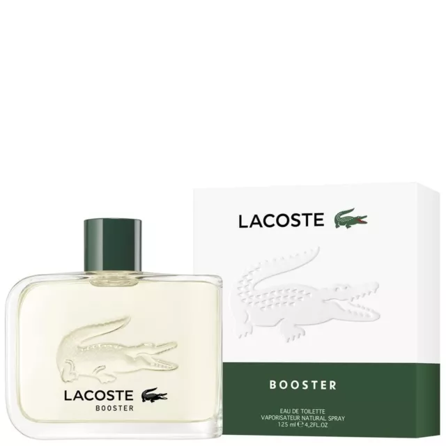 Lacoste Booster - Eau de Toilette pour Homme 125ml NEUF & AUTHENTIQUE