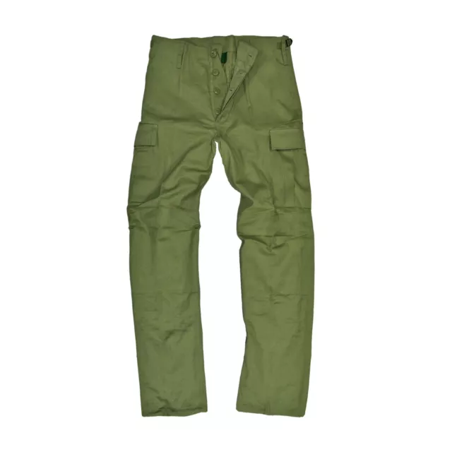Army Trouser Military Style M65 Ripstop BDU Work Cargo Combat Pant Olive Green