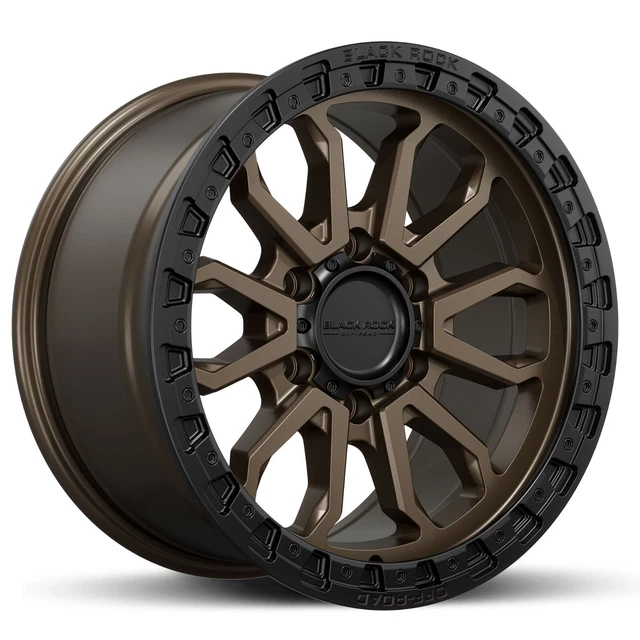 20& WHEELS FOR Ford Ranger / Raptor Black Rock Cobra 20X9 Rims For Px ...