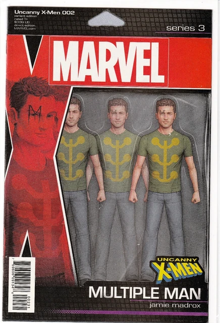 Uncanny X-Men #2 (2019) Christopher Action Figure Variant Cover ~ Unread Nm