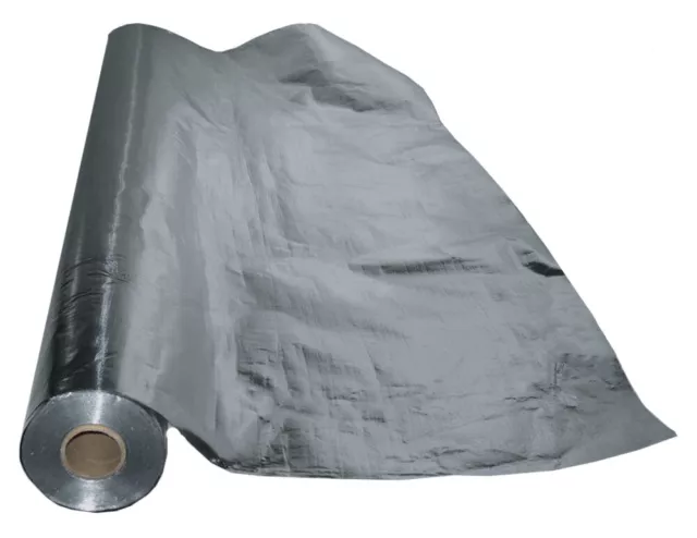 1000SQFT 3FT WIDE Reflective Foil Insulation Radiant VAPOR Barrier SOLID SAUNA