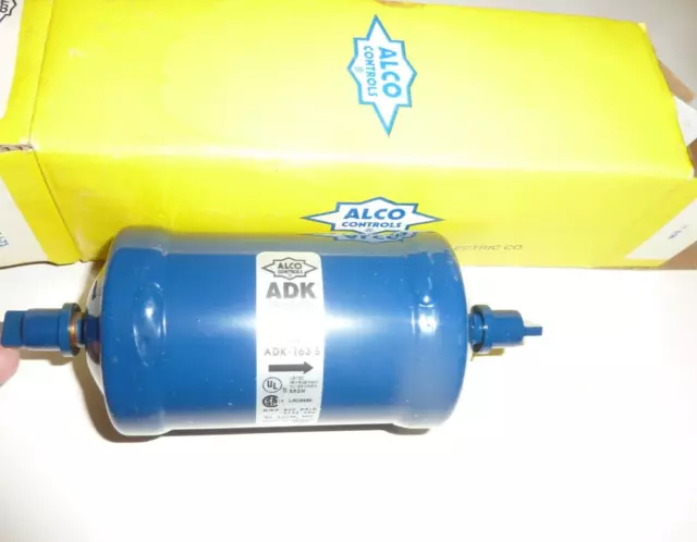 New in Box Alco 3/8" Liquid Line Filter Drier ADK163S  S-15