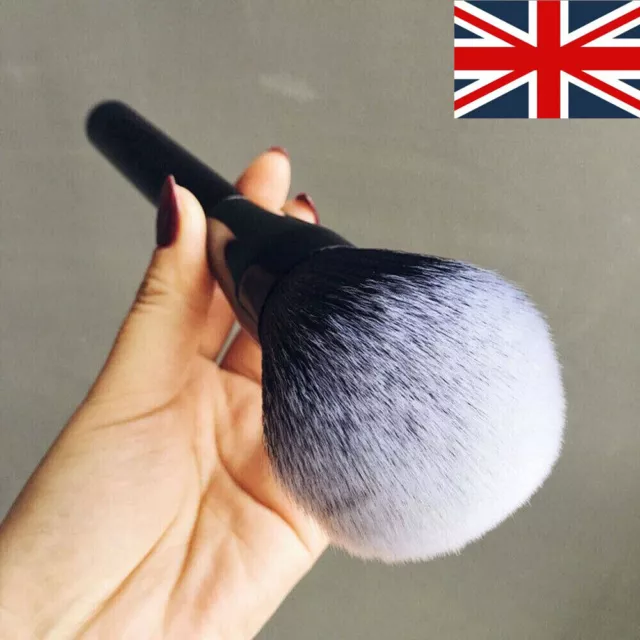 UK Beauty Powder Big Soft Blush Brush Foundation Make Up Tool Large Cosmetics