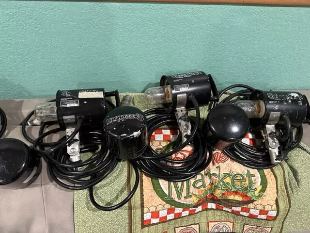 Speedotron BlackLine 102 Flash Head Strobe or Model Light with bulb