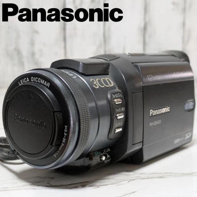 Panasonic　NV-GS400　MiniDVテープ対応 PANASONIC NV-GS400 MINIDV Tape Digital Video Camera with