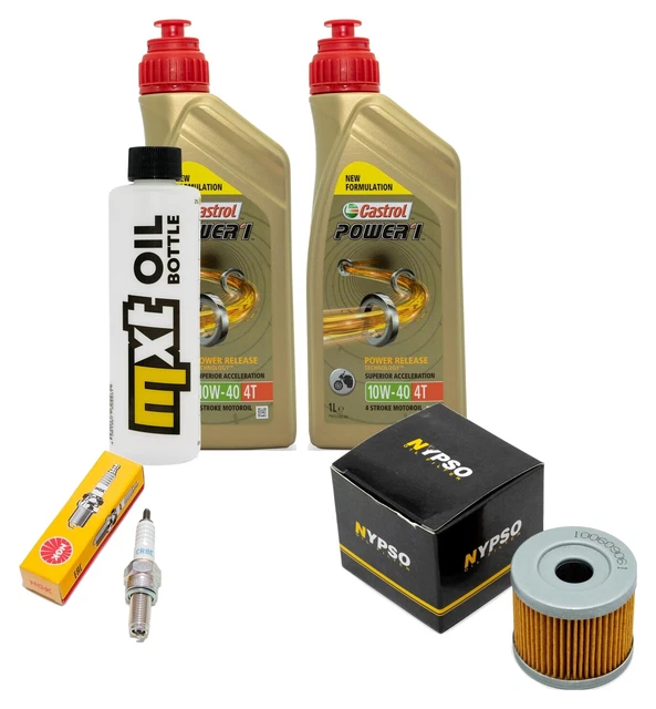 Service Yamaha YZF / R6 600 2003 2004 2005 4 Lt Motul 7100 10W40 Und Ölfilter EB