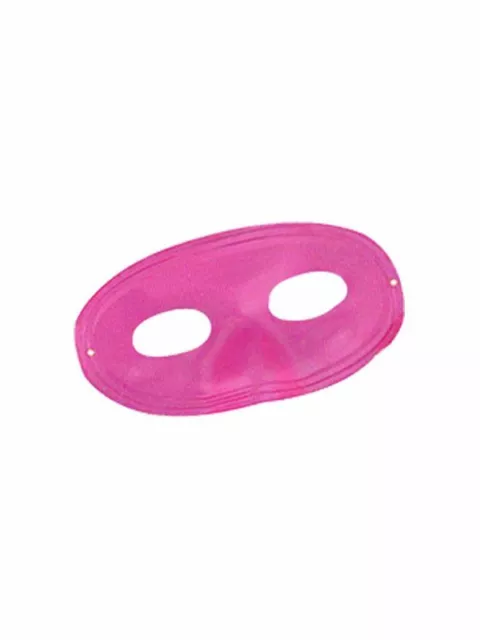 Rubies Satin Domino Mask Pink