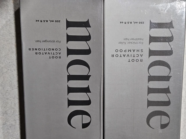 Nuevo champú activador de raíz de melena 8,5 oz y acondicionador 8,5 oz