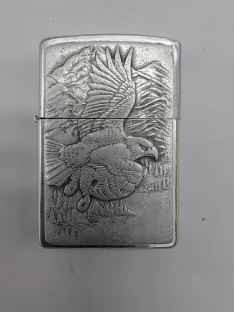American Eagle Zippo Lighter BARRETT SMYTHE 1999 XV Vtg USA