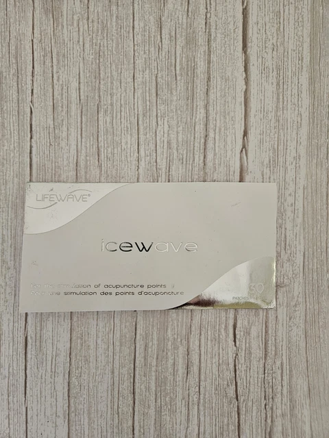 【fresquita】LIFEWAVE icewave 30パッチ×2 LifeWave IceWave, 30 Patches - Pain Relief Non-Drug - Exp. 06/2027