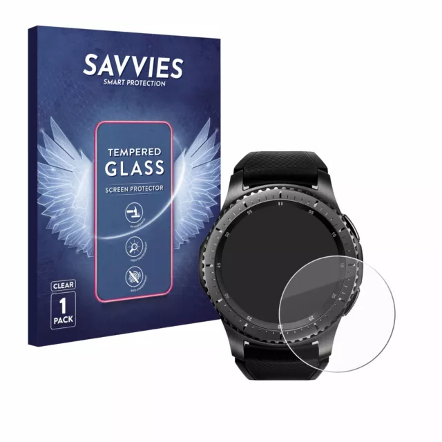 Schutzglas für Samsung Gear S3 Frontier / S3 Classic Echt Glas Display Schutz