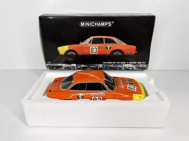 1:18 - Minichamps - 100721283 Alfa Romeo GTA 1300 Junioir Maschke  // VO 19 361