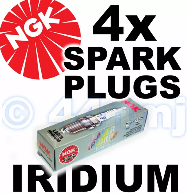 4 Pack GENUINE NGK Laser Iridium SPARK PLUGS CR8EIA-9 Stock No. 4286 Trade Price