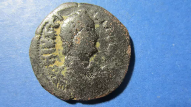 Byzanz Justinianus I 527-561 Follis Approx. 32 MM IN S (4053)