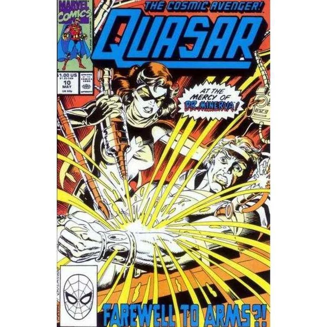 QUASAR 10 IN Near Mint minus condition. Marvel comics [b £1.94
