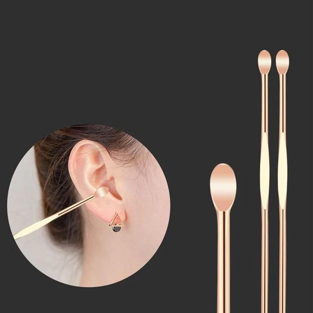 Curette Ear Wax Remover Tool Earwax Cleaner Ear Wax Pickers Ear Cleaner Spoon
