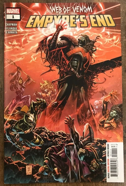 Web Of Venom Empyre's End #1 Knull King In Black Prelude Variant A NM/M 2021