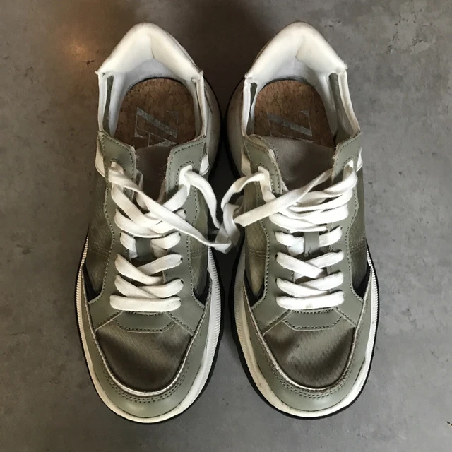 ZARA TRAINERS WOMEN S Chunky Dad Shoes Lace Up Size 39 12.99 PicClick UK