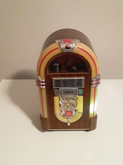 RARE Vintage Leadworks Wurlitzer Fifties Jukebox Micro Cassette Player
