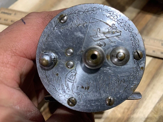 ANTIQUE 1923 4 Brothers MOHAWK Trade Mark 200 Casting Reel-Works & Ex+  $99.99 - PicClick