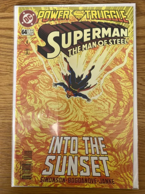 Superman: The Man Of Steel #64 January 1997 Simonson / Bogdanove DC Comics