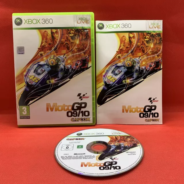 MotoGP 09/10 Xbox 360 Games Complete With Manual Pal