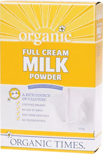 Organic Times Milk Powder (Full Cream) - 300g