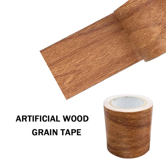 VINTAGE WOOD GRAIN Repair Adhesive Duct Tape DIY Home For Furnitur