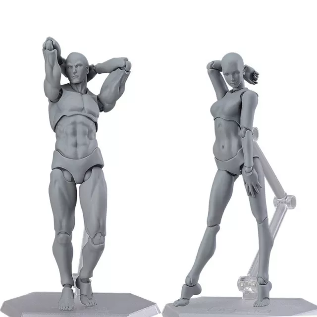 1 Set Anime Drawing Figures For Artists Body Action Figure Model Human Toy DoDC