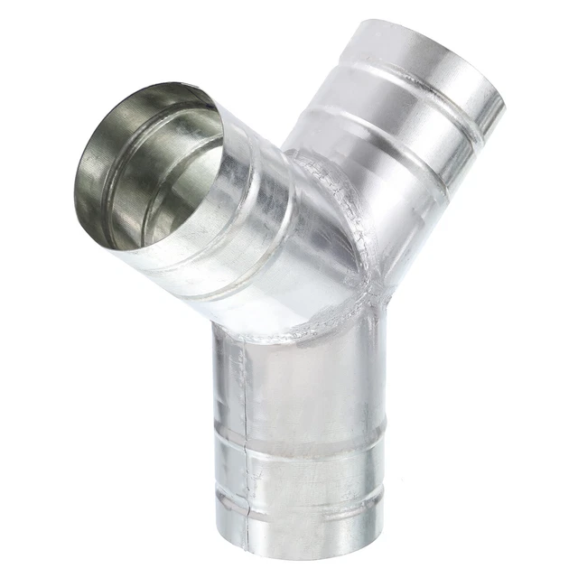 3 INCH 3 Way Duct Splitter Y Connector Air Vent Duct Hose Exhaust Pipe