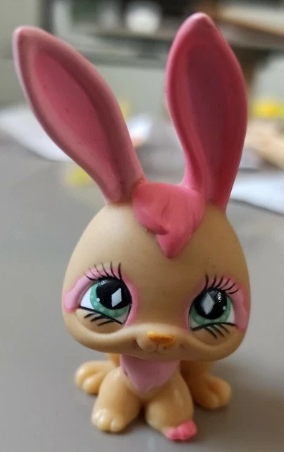 Figurine Littlest Pet Shop Lapin Lièvre 506/967 Hasbro - Occasion - Pour Collection Ou Jouet
