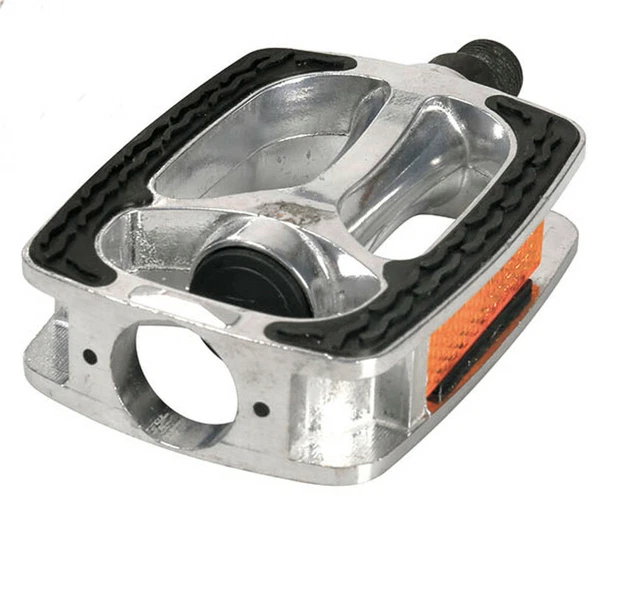 Paire De Pédales Vélo Vintage WECO - Acier Chromé - Filetage Français 14/125 - Allemagne