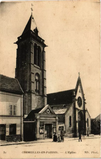 CPA AK CORMEILLES-en-PARISIS - L'Église (380245)